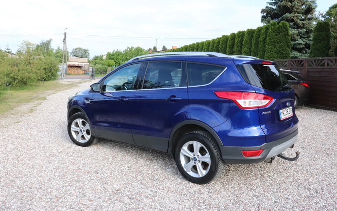 Ford Kuga cena 54950 przebieg: 126452, rok produkcji 2016 z Trzcianka małe 301